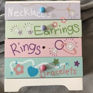 Colorful jewelry box